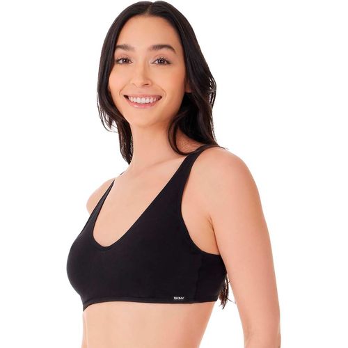 Brassiere Sin Varilla Para Dama Skiny Negro 75987