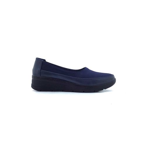 Zapato Confort Para Dama Comfort Fit Azul 26449N