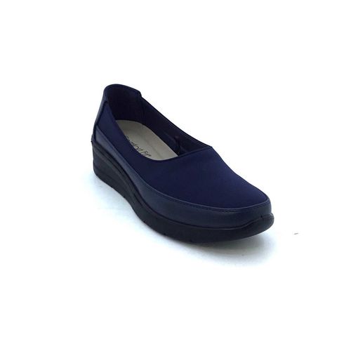 Zapato Confort Para Dama Comfort Fit Azul 26449N