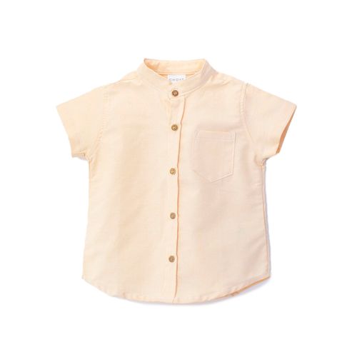 Camisa casual para niño Choys naranja 10587
