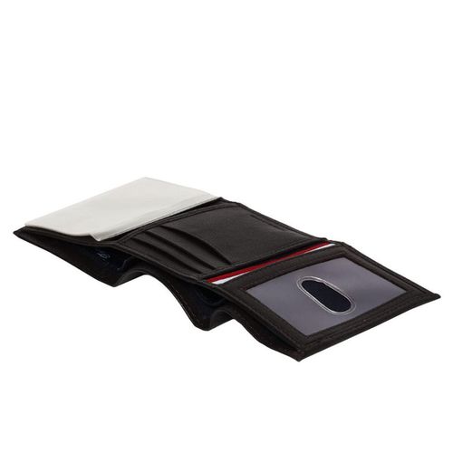 Cartera triple para caballero Tommy Hilfiger negro 31TLE1X027-001
