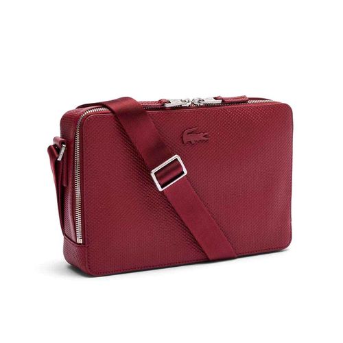 Estuche de viaje para caballero Lacoste tinto NH3270CE