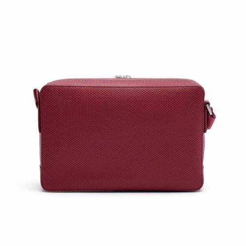 Estuche de viaje para caballero Lacoste tinto NH3270CE