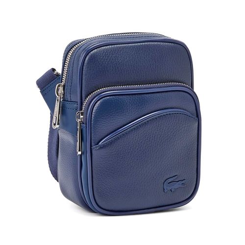 Mariconera para caballero Lacoste azul NH4563GY
