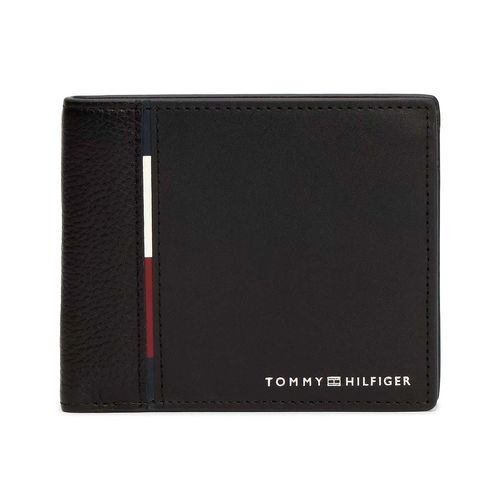 Cartera sencilla para caballero Tommy Hilfiger negro AM0AM12766BDS