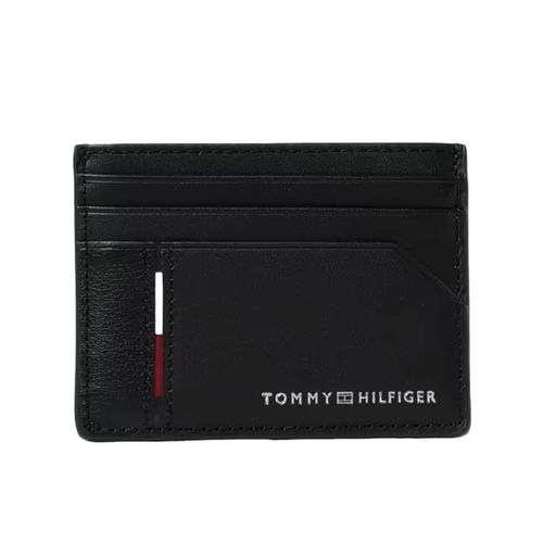 Tarjetero para caballero Tommy Hilfiger negro AM0AM12769-BDS