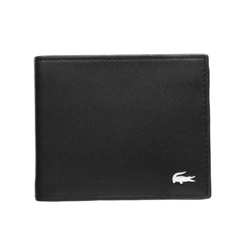 Cartera sencilla para caballero Lacoste negro NH1115FG