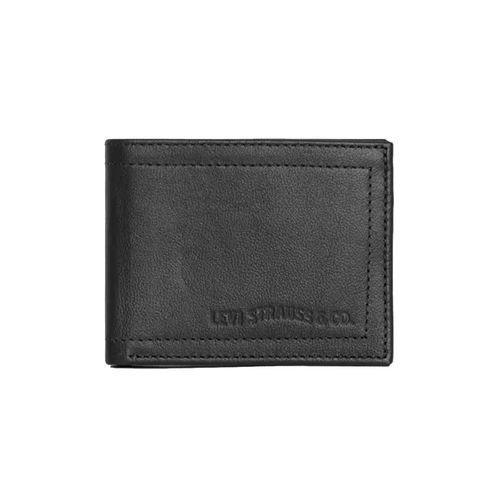 Cartera para caballero Levis café oscuro 87522-0087