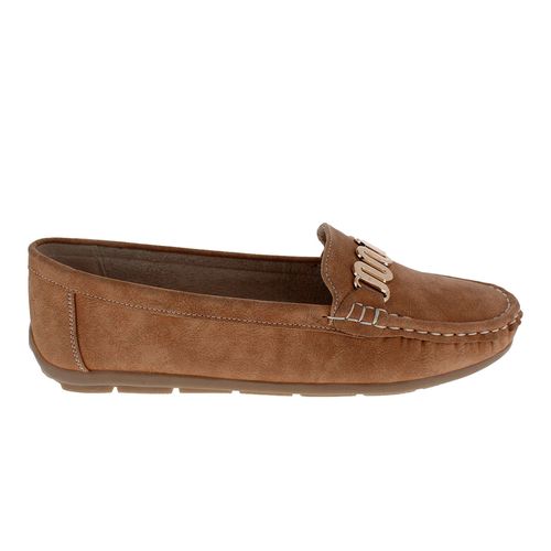 Mocasín confort para dama Comfort Fit café 24987