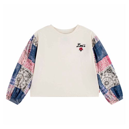 Sudadera cerrada para jovencita Levis rosa 41L072