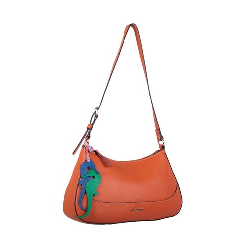 Bolso shoulder bag para dama Crabtree naranja 4500