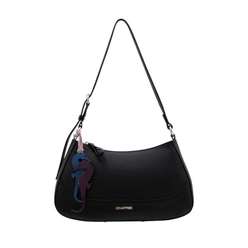 Bolso shoulder bag para dama Crabtree negro 4500