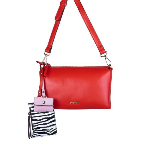 Bolso crossbody para dama Crabtree rojo E3573