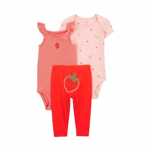 Conjunto casual para bebé Carters rojo 1Q471910