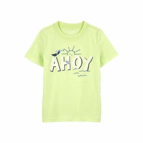 Playera casual para bebé Carters verde 1Q688310