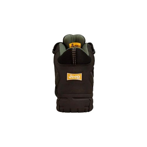 Bota de trabajo para caballero Jeep negro 5101