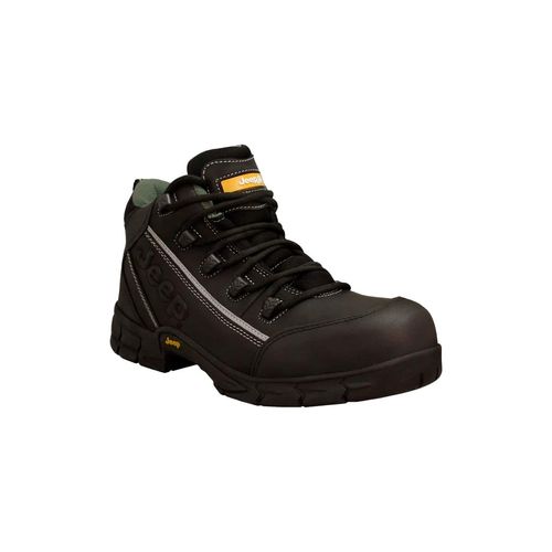 Bota de trabajo para caballero Jeep negro 5101