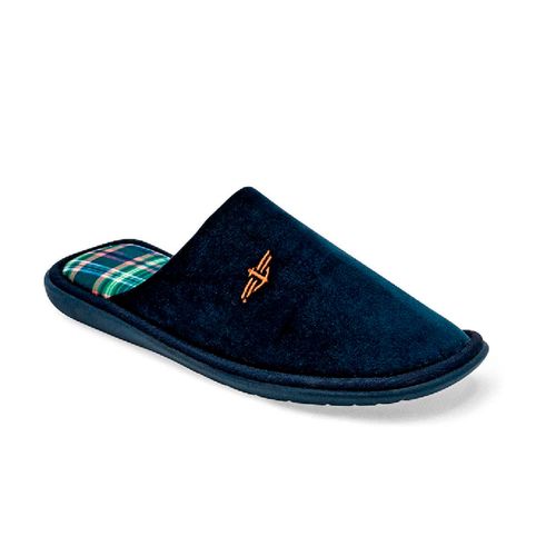 Pantufla para caballero Dockers azul DKLR300031