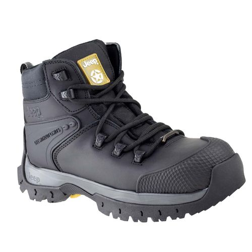 Bota de trabajo Jeep negro para caballero 3560