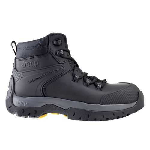 Bota de trabajo Jeep negro para caballero 3560