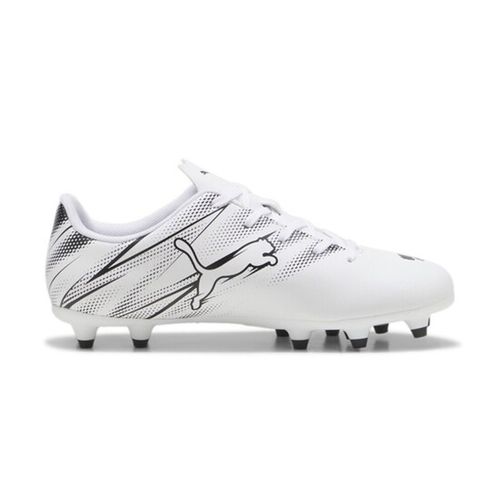 Zapato de fútbol para joven Puma blanco 107480 05