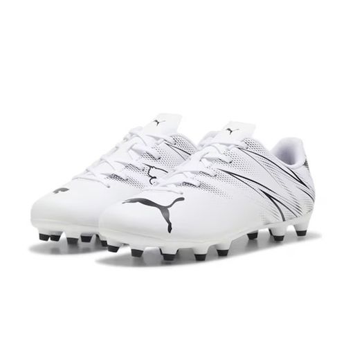 Zapato de fútbol para joven Puma blanco 107480 05