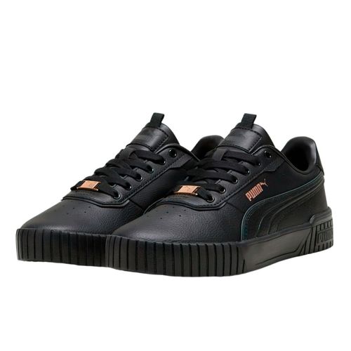 Tenis casual para dama Puma negro 395017 02