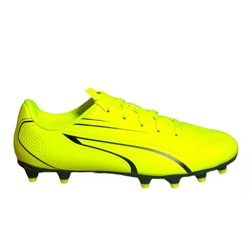 Zapato de fútbol para joven Puma amarillo 107486 04