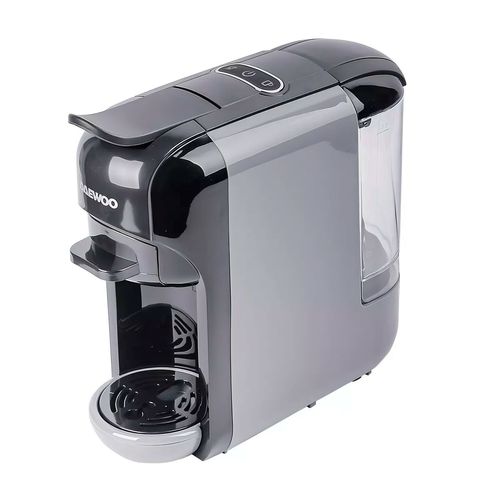 Cafetera para espresso Daewoo plateado des-491