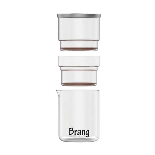 Set vaso para café frio Brang vidrio 1520