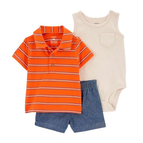 Conjunto casual para bebé Carters multicolor 1Q482510