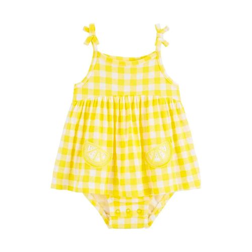 Vestido casual para bebé Carters amarillo 1R021910