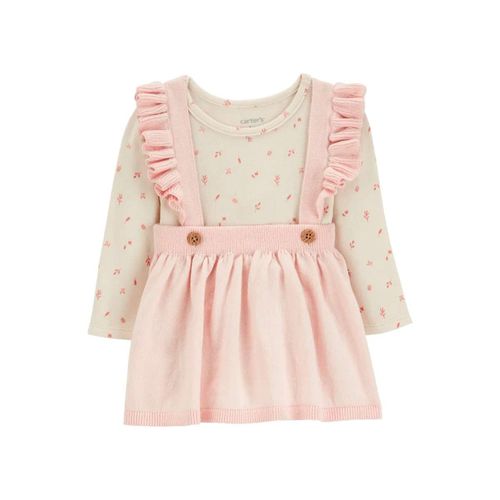 Conjunto casual para bebé Carters rosa 1R557510