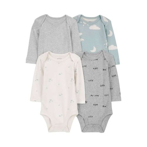 Set de pañaleros para bebé Carters gris 1r584210