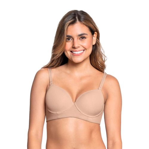 Brassiere con varilla para dama Leonisa café 71332