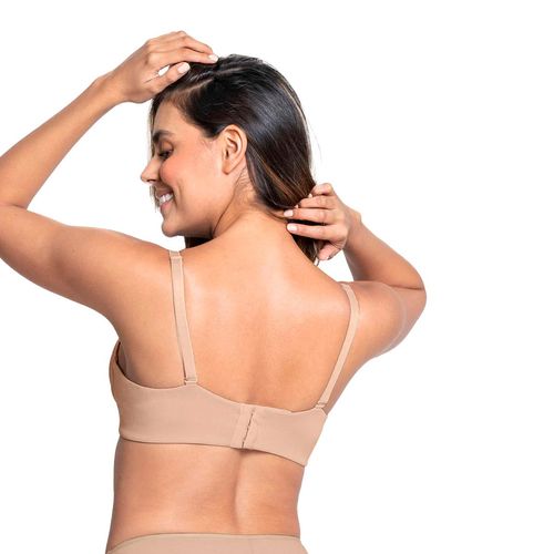 Brassiere con varilla para dama Leonisa café 71332