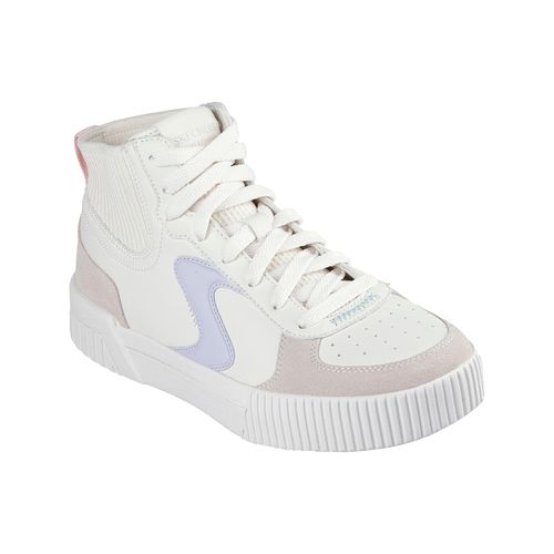 Tenis casual para dama Skechers blanco 185099WPK