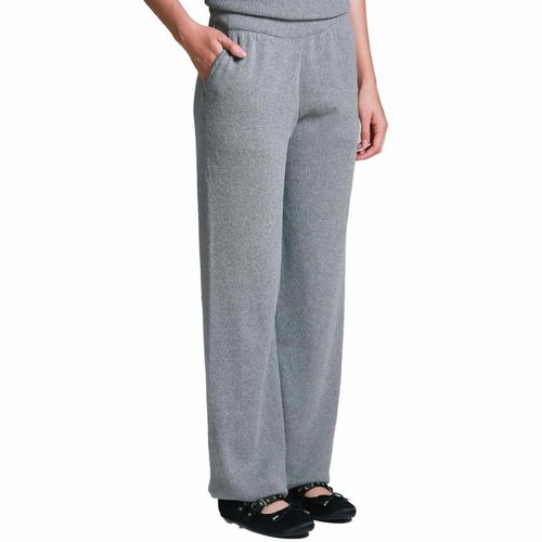 Pantalón casual para dama Lob gris dprc0346
