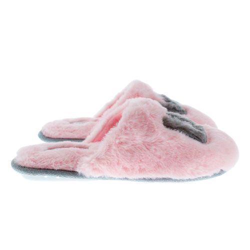 Pantufla para dama Comfort Fit rosa 26462VN