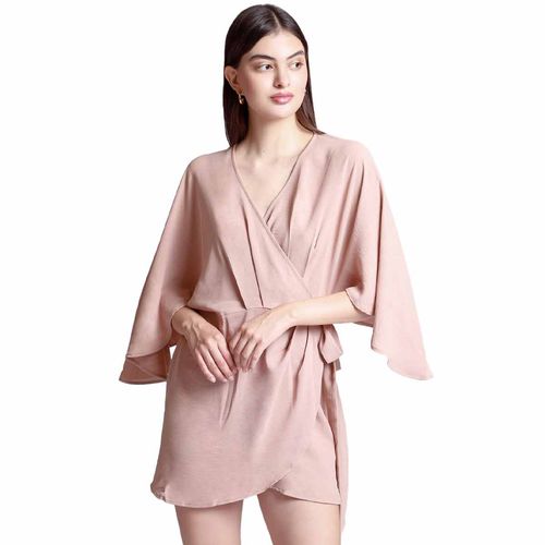 Vestido casual para dama Lob café DVCR2151