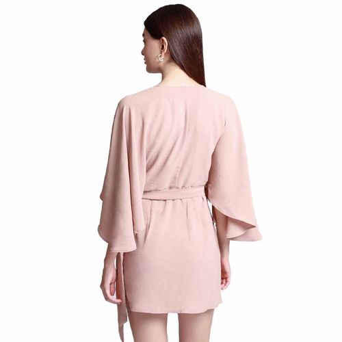 Vestido casual para dama Lob café DVCR2151