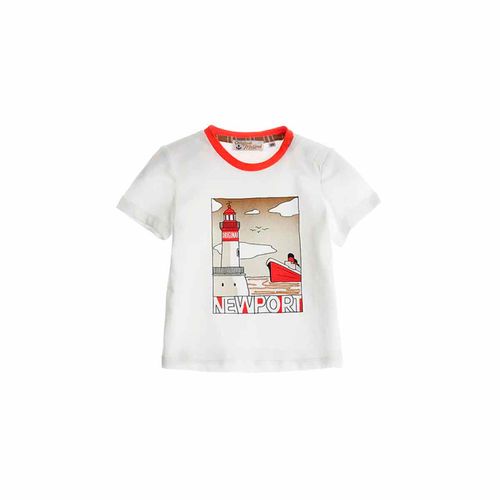 Playera casual para bebé Original Marines beige dep0274nm