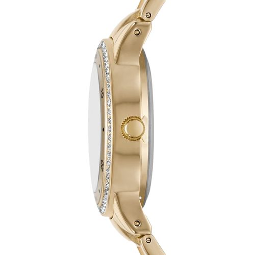 Reloj juvenil para dama Skechers dorado SR6302