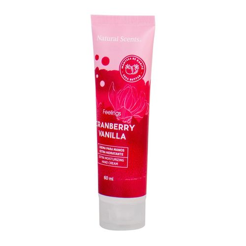 Crema para manos cranberry vanilla Natural Scents felings 66908