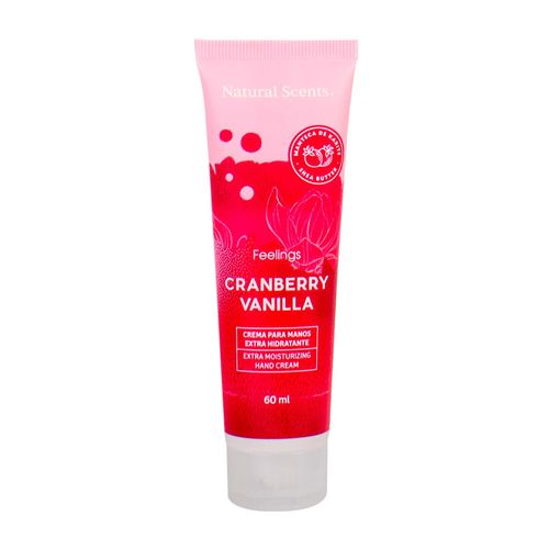 Crema para manos cranberry vanilla Natural Scents felings 66908