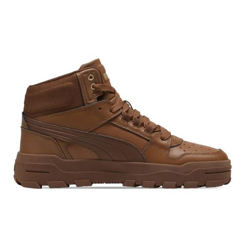 Tenis casual para caballero Puma café 397468 03