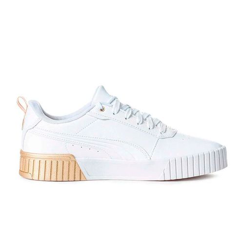 Tenis casual para dama Puma blanco 397491 01