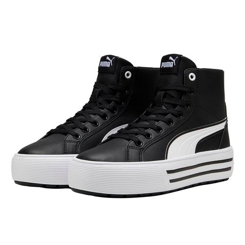 Tenis casual para dama Puma negro 398806 02