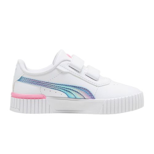Tenis casual para niña Puma blanco 397972 01