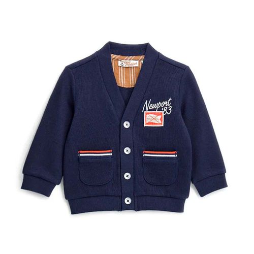 Suéter abierto para bebé Original Marines azul marino dep0283nm